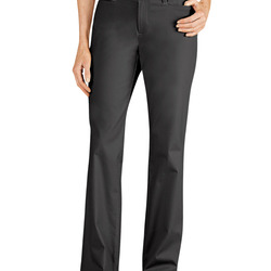 Ladies' Curvy Fit Straight Leg Flat Front Pant