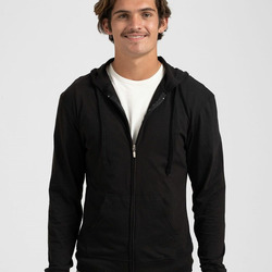 Beach Full-Zip Hooded Long Sleeve T-Shirt