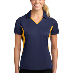 Sport Tek Ladies Side Blocked Micropique Sport Wick ® Polo