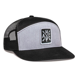 6-Panel Arch Trucker Snapback Cap