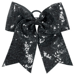 Sequin Cheer Hair Bow