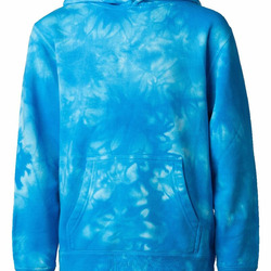 Youth Midweight Tie-Dyed Hooded Sweatshirt
