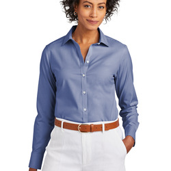 Women's Wrinkle Free Stretch Pinpoint Shirt