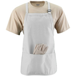 Medium Length Apron With Pouch