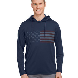 Men's Volition Patriotic Hooded Pullover