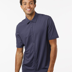 Men's Full Button Down Short Sleeve Shirt