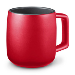 15oz Geo Square Handle Ceramic Mug