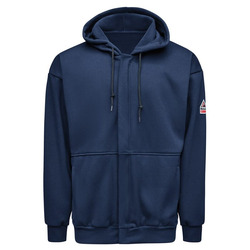 Men's Tall Full-Zip Fleece Hooded Sweatshirt